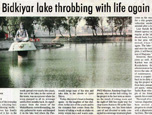 Bidkiyar lake throbbing with life again
