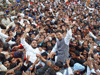 Indian Youth Congress Demonstration at Matka Chowk, Chandigarh